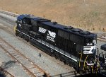 NS 1848, a recently rebuilt SD70ACC, less than a month old